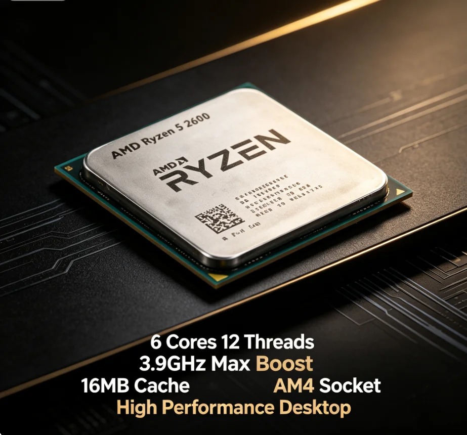 Amd Cpu Ryzen 5 - معالج AMD Ryzen 5 2600 R5