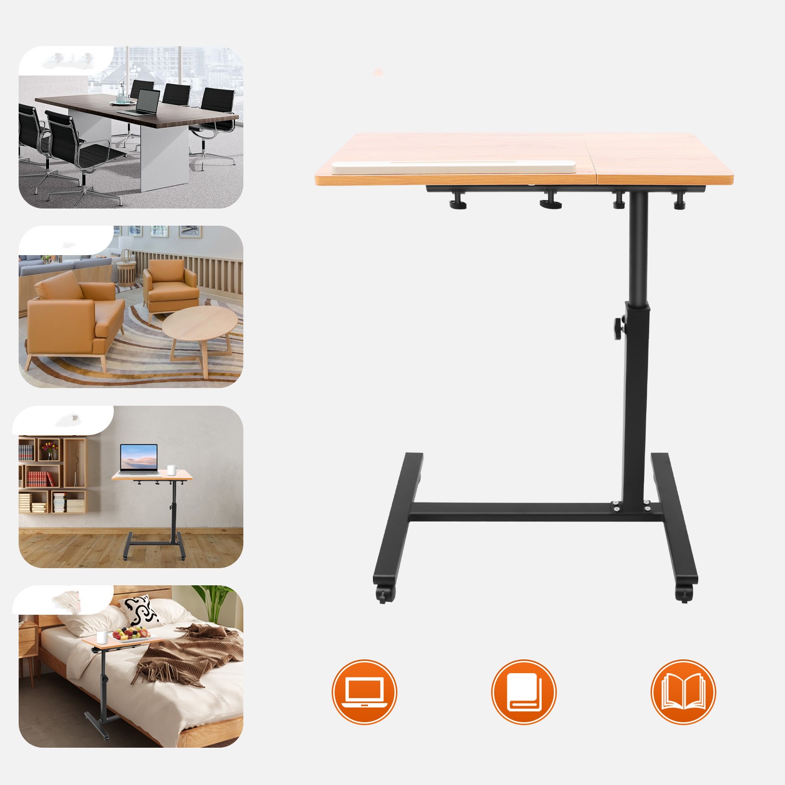 Desk Setup Ideas - طاولة لاب توب متنقلة قابلة للتعديل