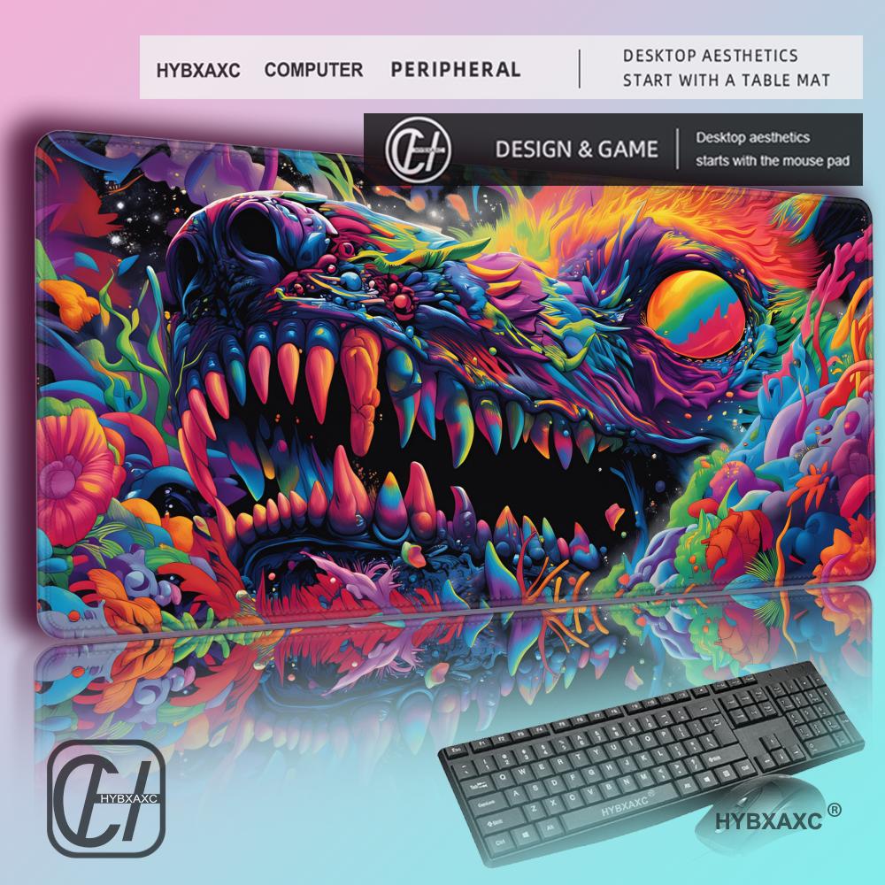 Desk Setup Art - HYBXAXC سجادة مكتب وقاعدة ماوس بتصميم
