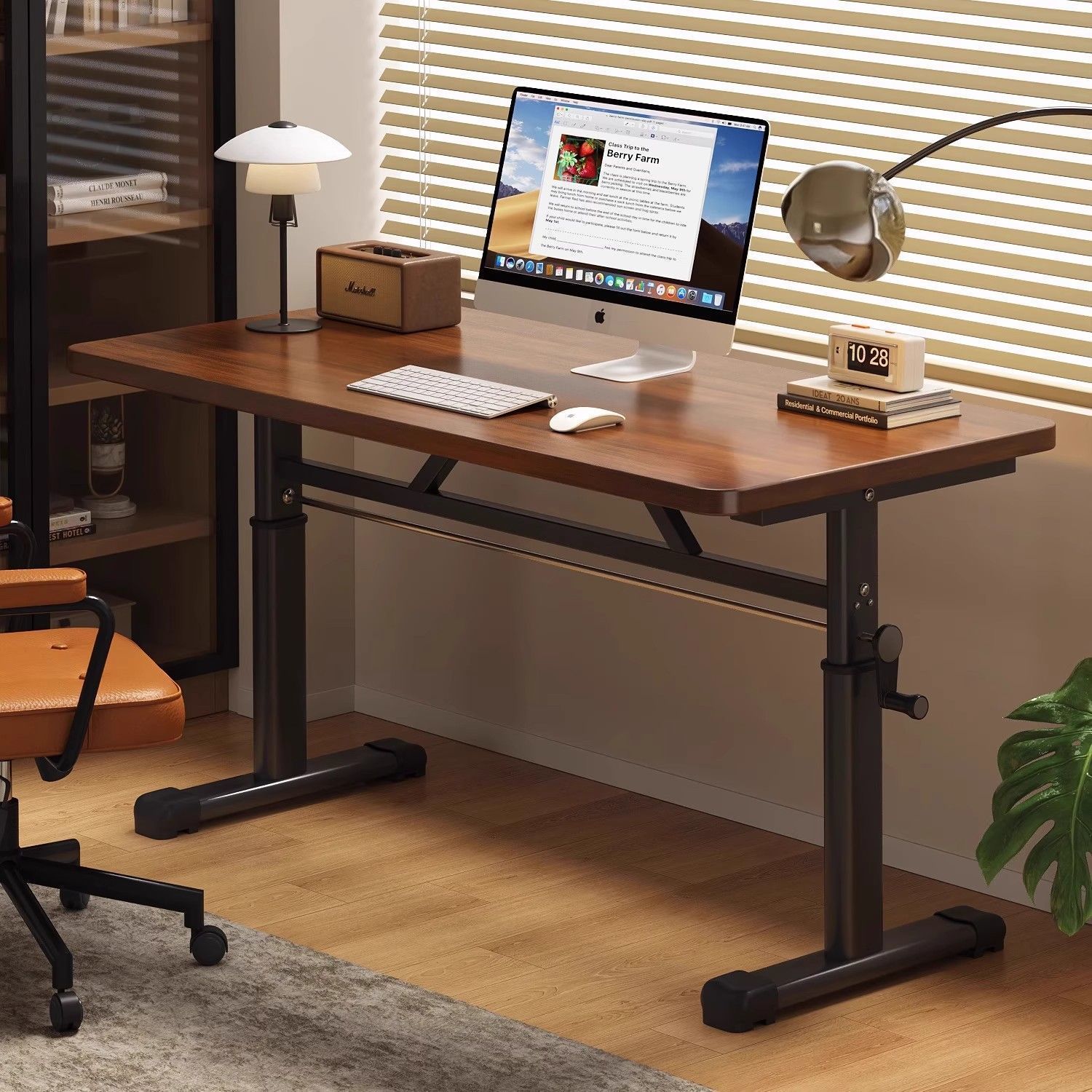 Desk Setup Ideas - مكتب كمبيوتر حديث بسيط قابل لتعديل