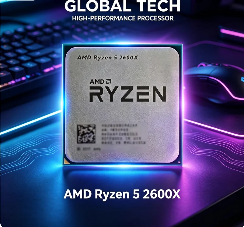 Amd Cpu Ryzen 5 - معالج AMD Ryzen 5 2600X لسطح