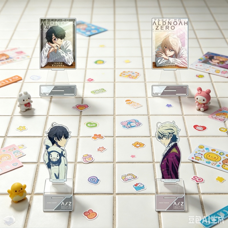 Desk Setup Plant - ALDNOAH.ZERO مجسم أنمي أكريليك بطول 15