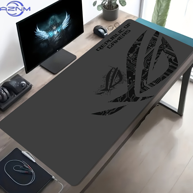 Desk Setup Gear - وسادة فأرة ألعاب كبيرة بتصميم لوحة
