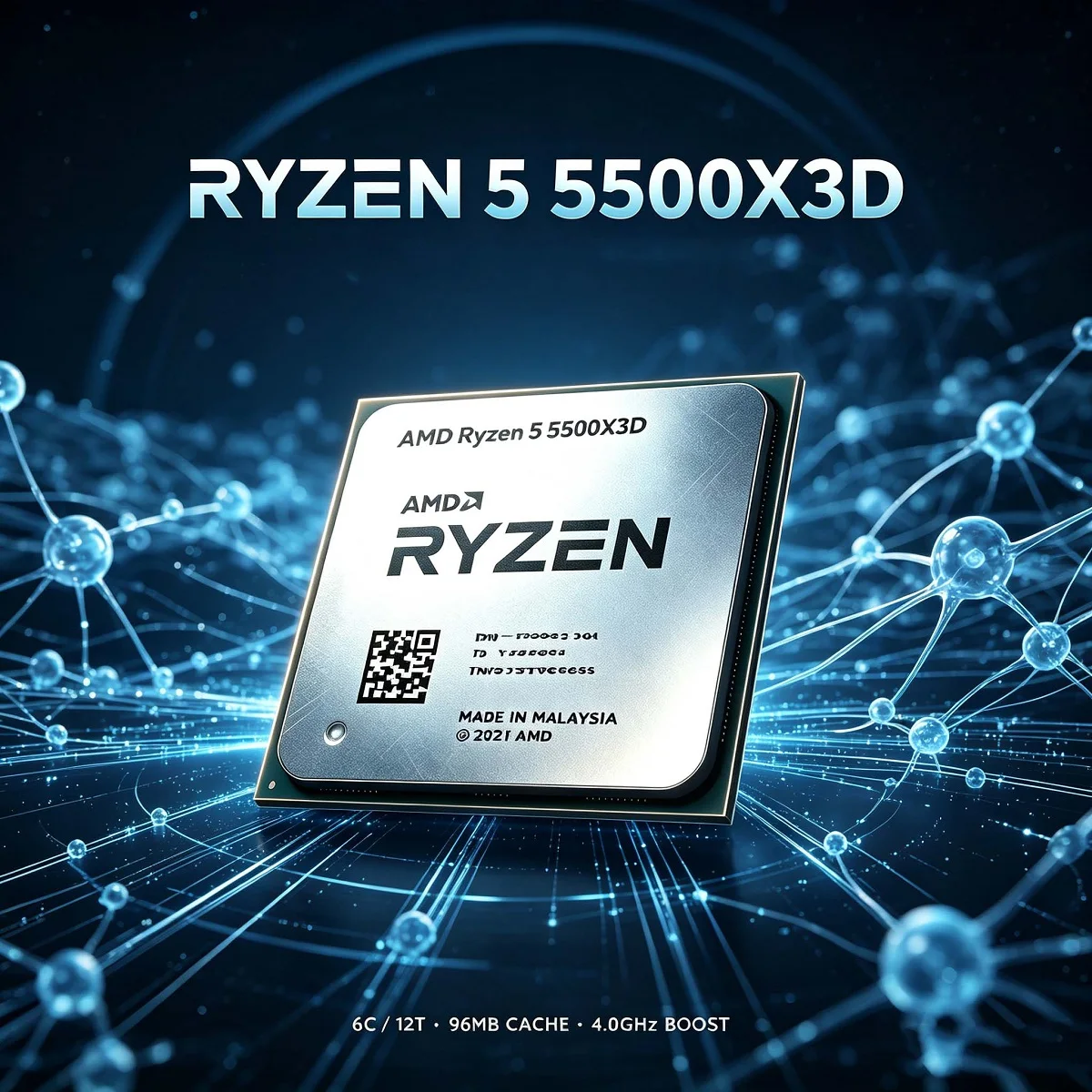 Amd Cpu Ryzen 5 - معالج الألعاب AMD Ryzen 5 5500X3D