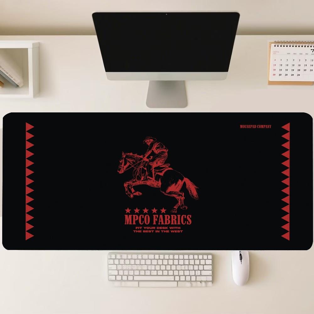 Desk Setup Workspace - بساط فأرة كبير بتصميم فارس محارب