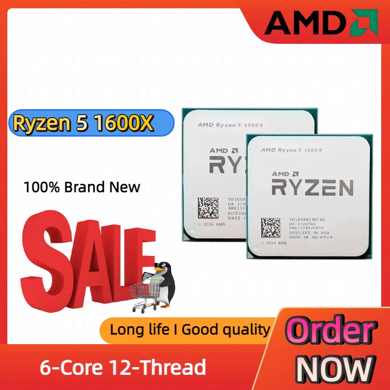 Amd Cpu Ryzen 5 - معالج AMD Ryzen 5 1600X أصلي