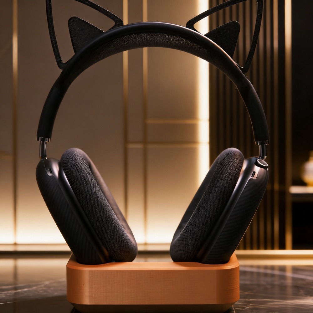 Desk Setup Headphones - حامل سماعات رأس مخصص لـ AirPods