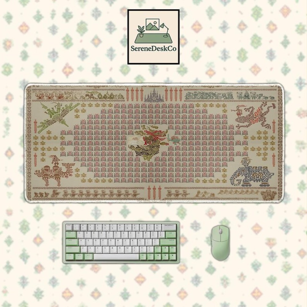 Desk Setup Inspiration - بساط ماوس كبير الحجم مستوحى من