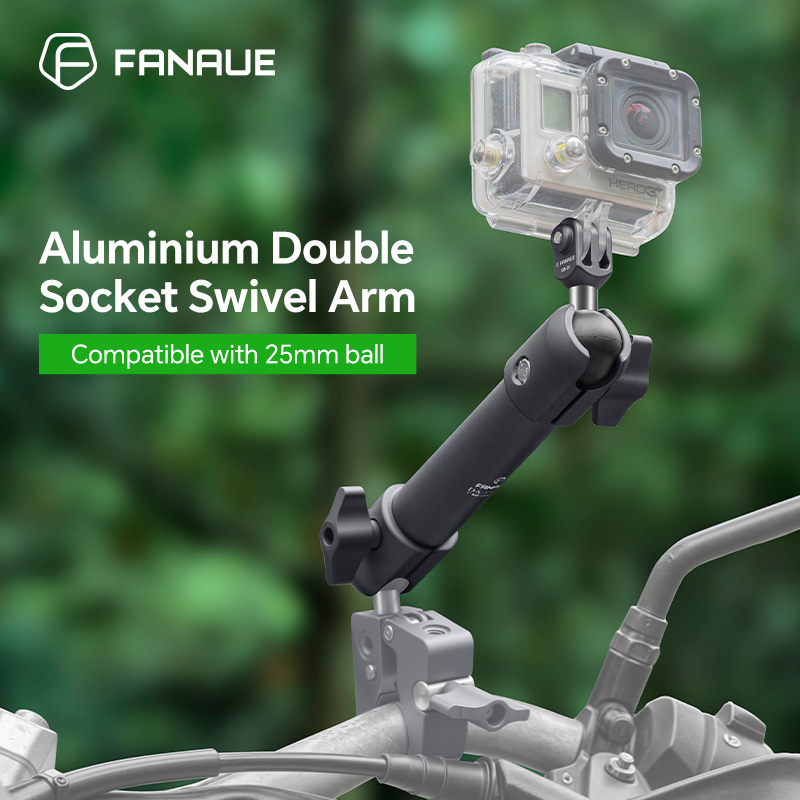Dual Phone Holder - FANAUE حامل هاتف للدراجة النارية رأس