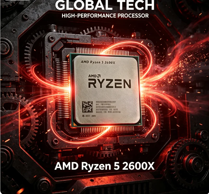 Amd Cpu Ryzen 5 - معالج AMD Ryzen 5 2600X AM4