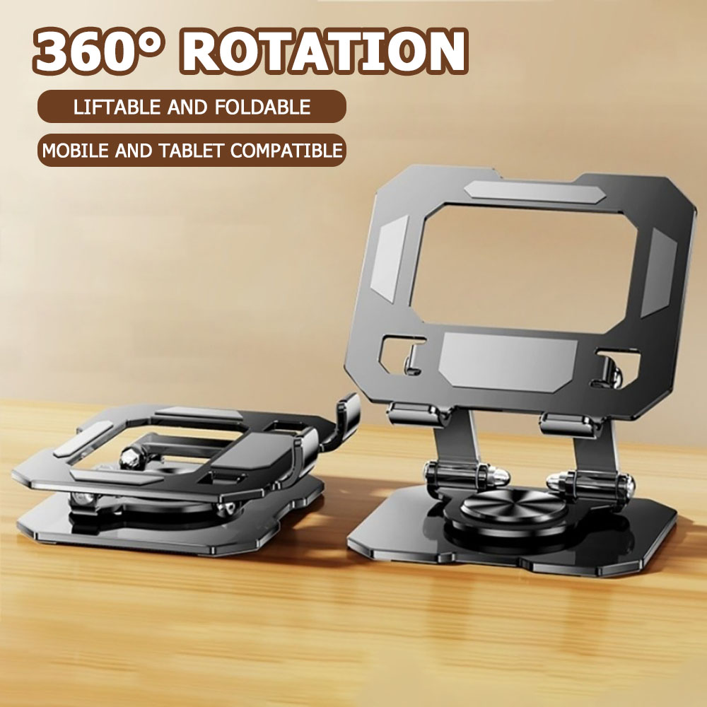 Desk Setup Gear - حامل أجهزة لوحية وهواتف دوار 360