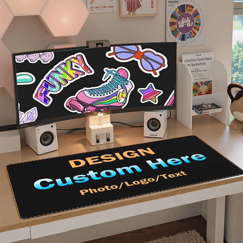 Desk Setup Diy - سجادة مكتب ألعاب مخصصة قابلة للتصميم