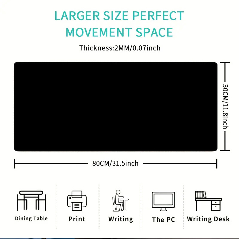 سجادة مكتب مخصصة وسادة ماوس مخ - مراجعة Desk Setup Diy وسعره