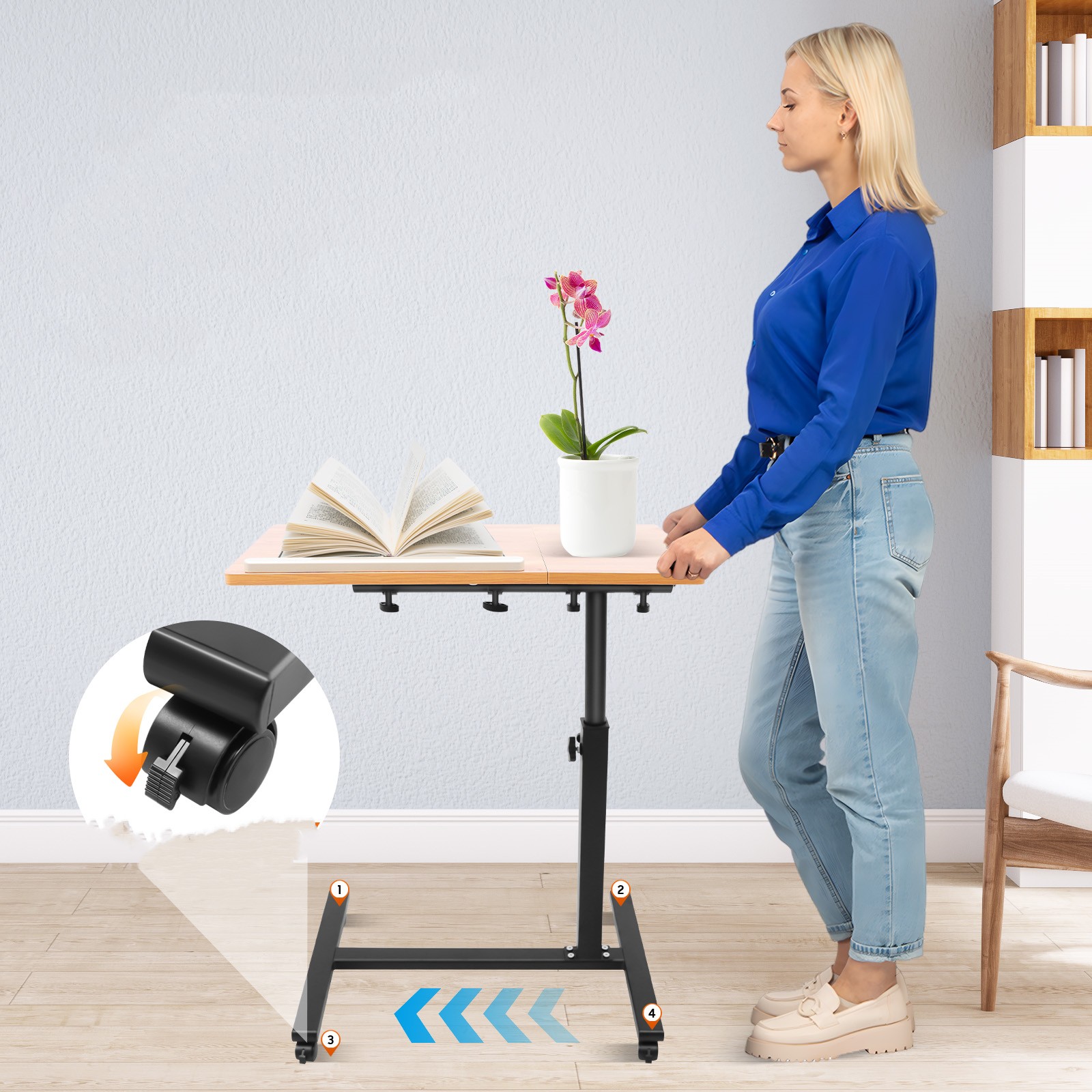 طاولة لاب توب متنقلة قابلة للت - مراجعة Desk Setup Ideas وسعره