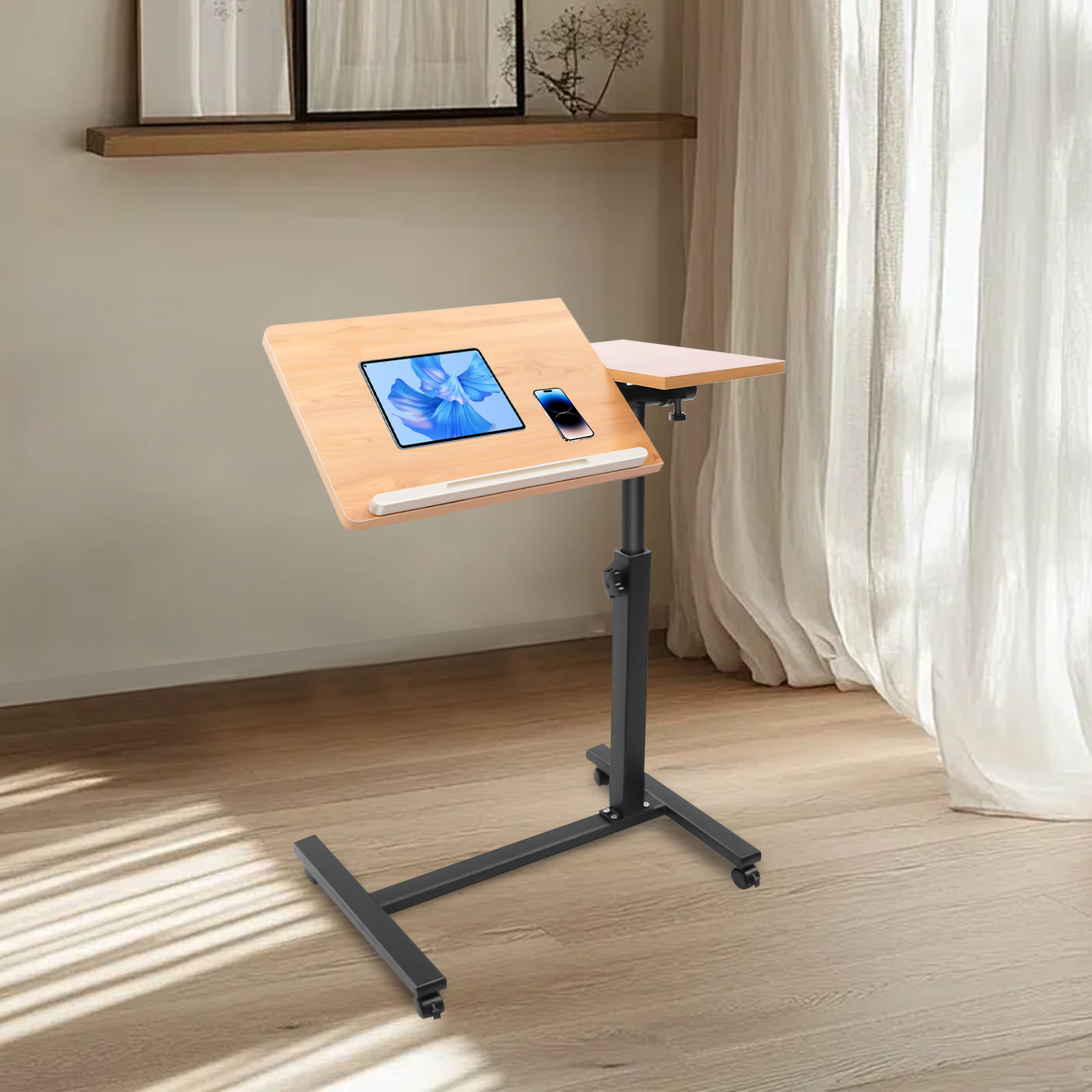طاولة لاب توب متنقلة قابلة للت - مراجعة Desk Setup Ideas وسعره