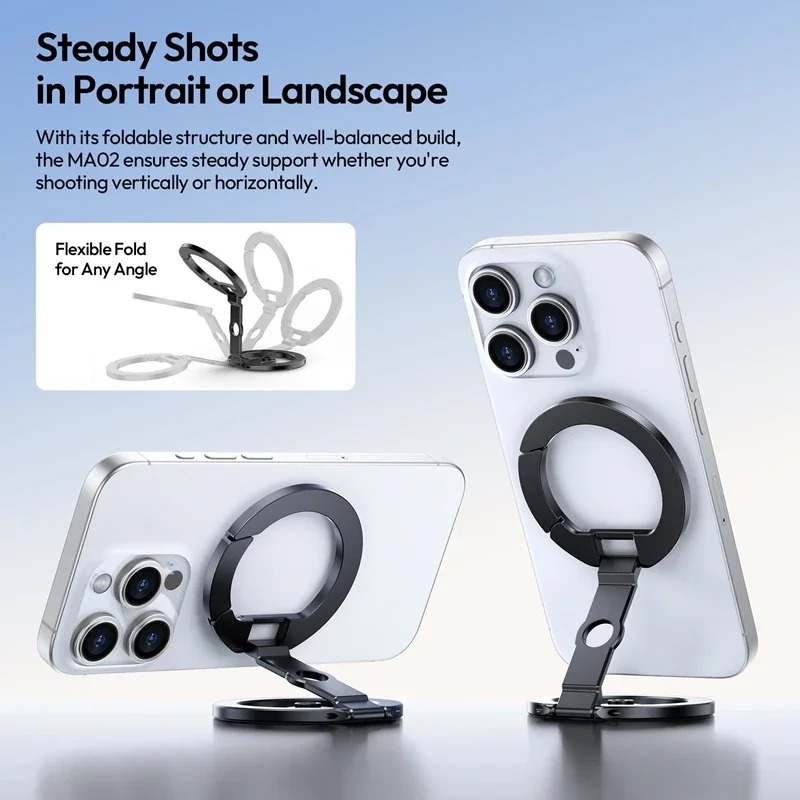حامل هاتف مغناطيسي مزدوج Ulanz - مراجعة Dual Phone Holder وسعره