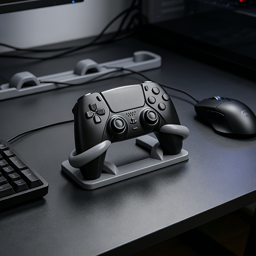 حامل تحكم ألعاب بتصميم بسيط مط - مراجعة Gaming Setup Desk وسعره