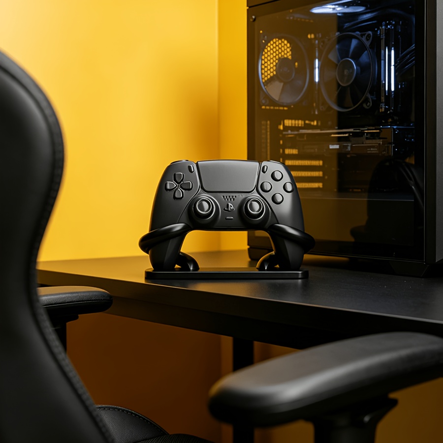 حامل تحكم ألعاب بتصميم بسيط مط - مراجعة Gaming Setup Desk وسعره