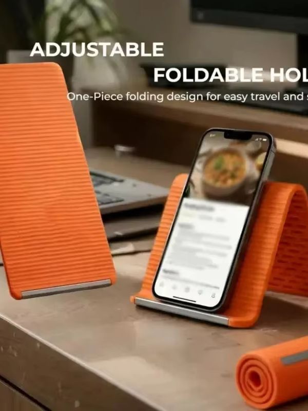 حامل هاتف محمول قابل للطي من ا - مراجعة Dual Phone Holder وسعره