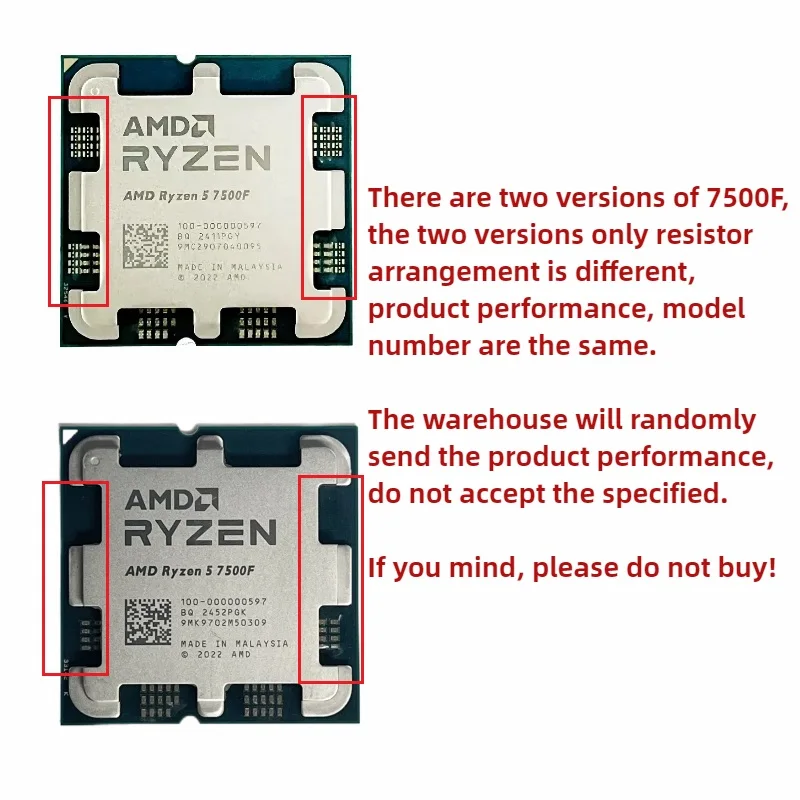 معالج AMD Ryzen 5 7500F بسرعة  - مراجعة Amd Cpu Ryzen 5 وسعره