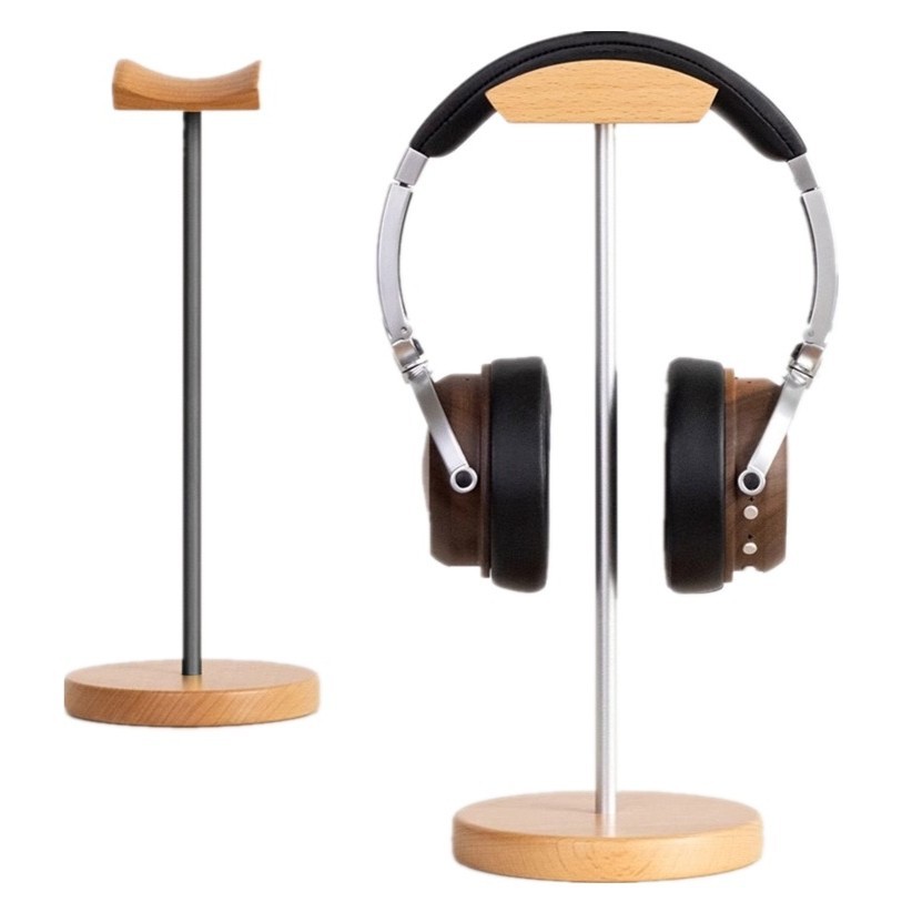 حامل سماعات رأس من خشب الجوز ا - مراجعة Gaming Setup Desk وسعره