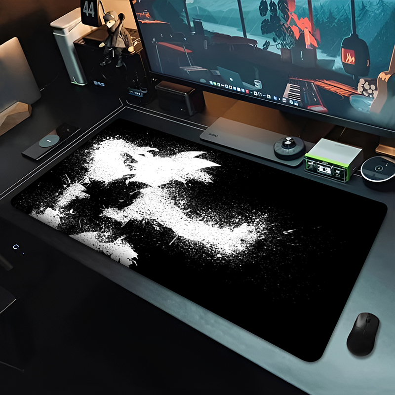 لوحة ماوس كبيرة بتصميم دراغون  - مراجعة Desk Setup Rug وسعره