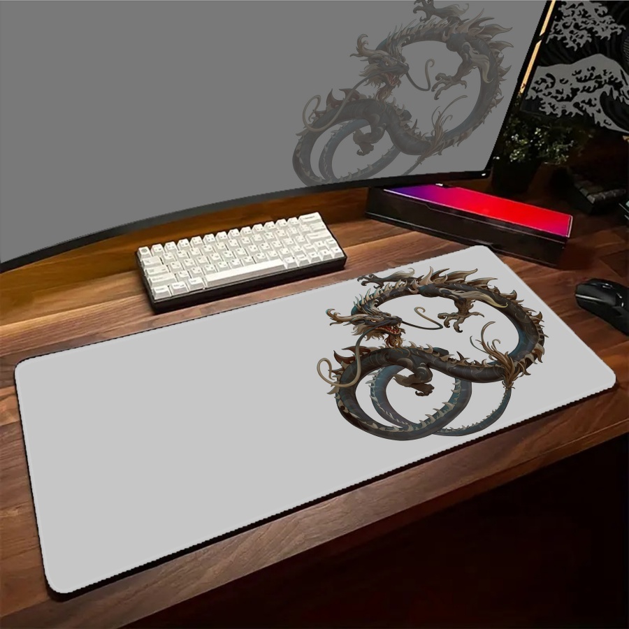 لوحة ماوس سوداء كبيرة للألعاب  - مراجعة Desk Setup Art وسعره