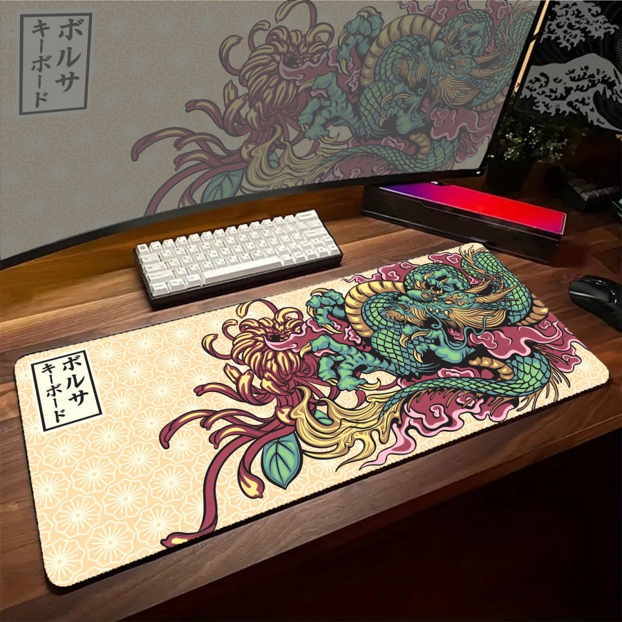 لوحة ماوس سوداء كبيرة للألعاب  - مراجعة Desk Setup Art وسعره