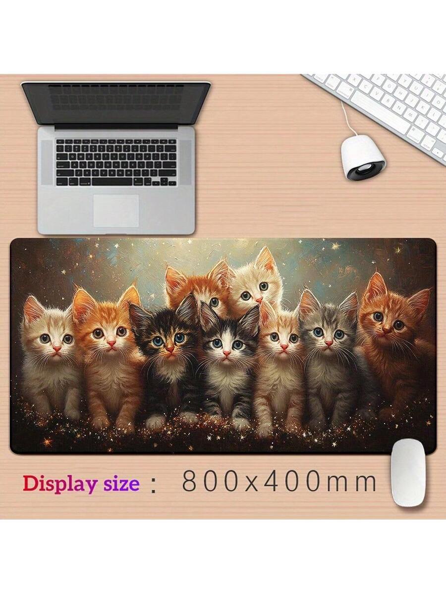 لوحة ماوس للألعاب على شكل قطة  - مراجعة Desk Setup With Laptop وسعره