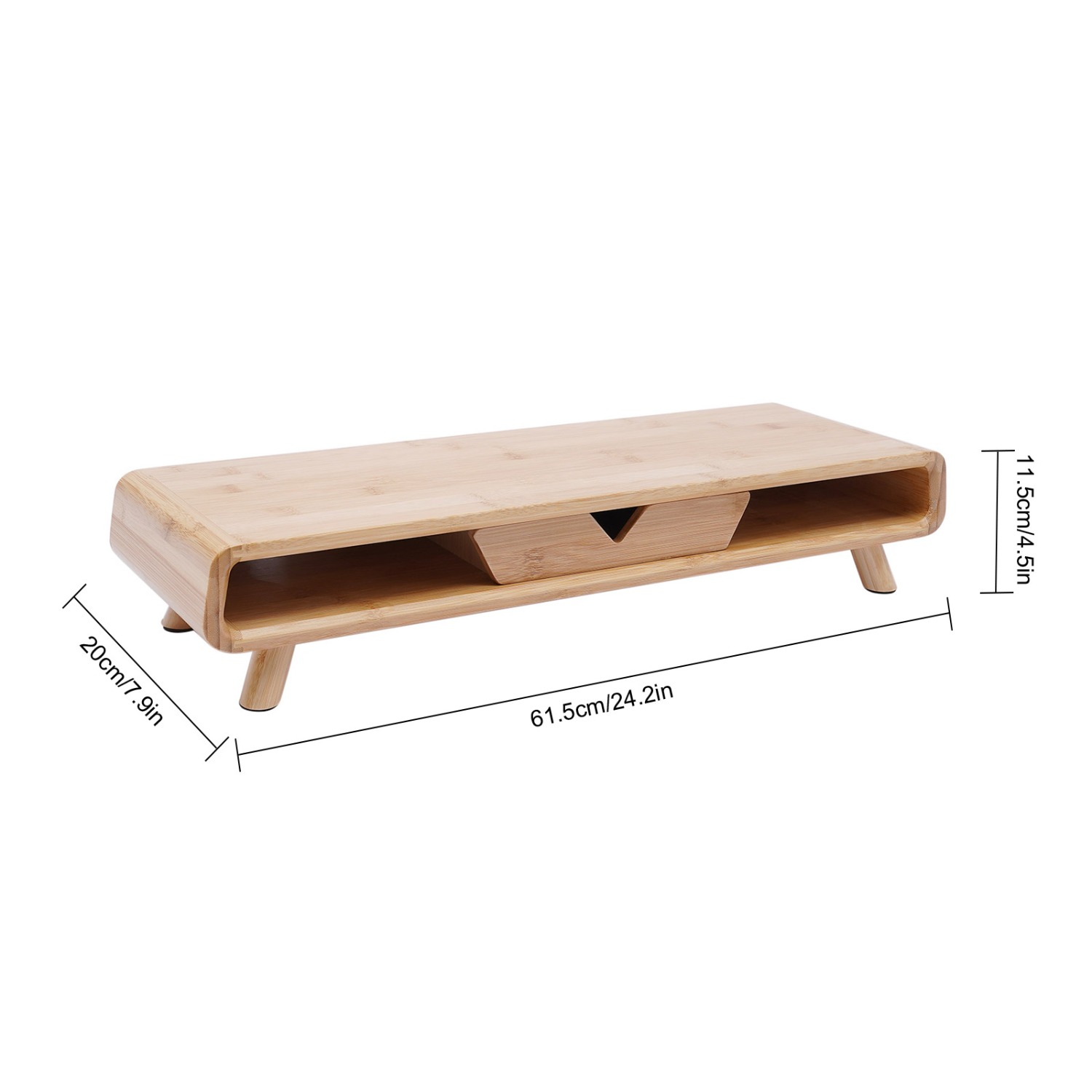 حامل شاشة من الخيزران، لا يتطل - مراجعة Monitor Riser Wood وسعره