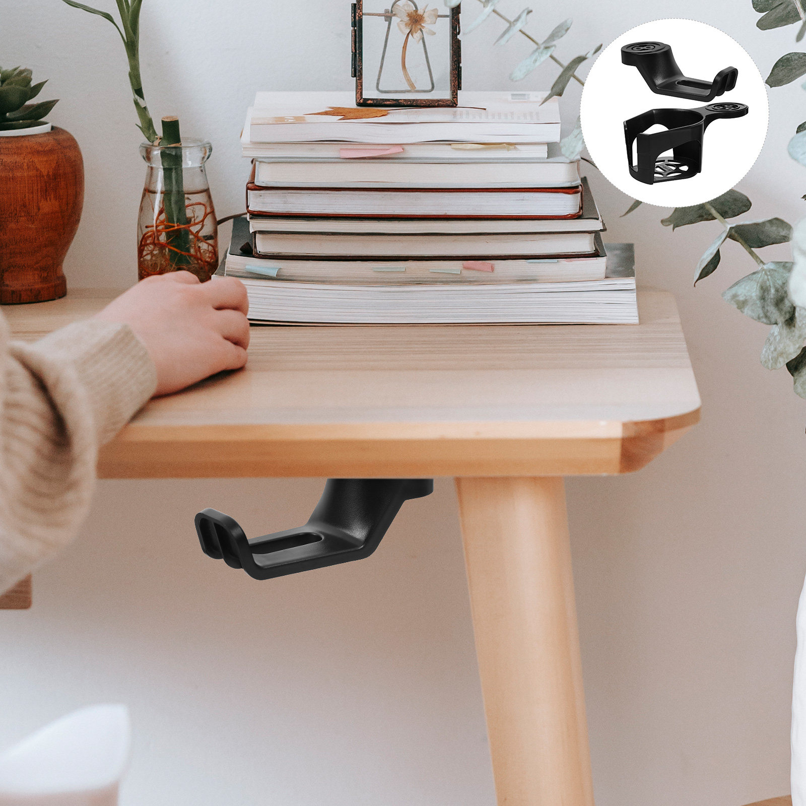 قطعتان من مشابك تثبيت سماعات ا - مراجعة Desk Setup Workspace وسعره