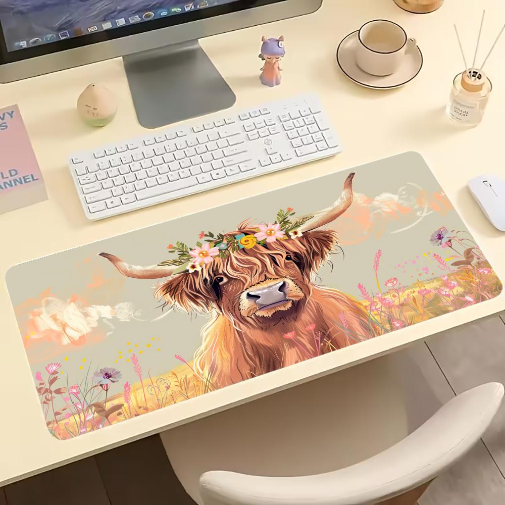 وسادة فأرة ألعاب بتصميم بقرة ه - مراجعة Desk Setup With Laptop وسعره