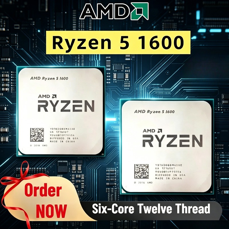 معالج AMD Ryzen 5 1600 جديد تم - مراجعة Amd Cpu Ryzen 5 وسعره