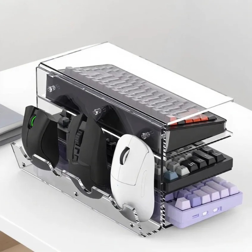 حامل لوحة مفاتيح بثلاث طبقات م - مراجعة Gaming Setup Desk وسعره