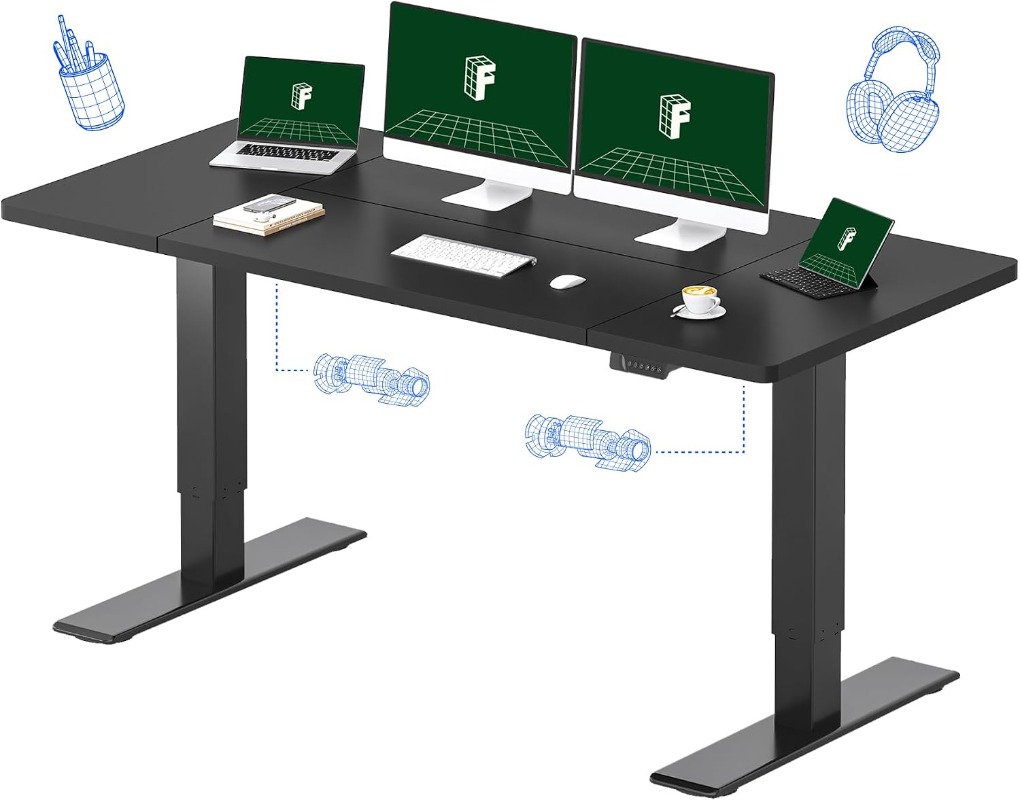 مكتب فليكسيسبوت الكهربائي القا - مراجعة Desk Setup Workspace وسعره