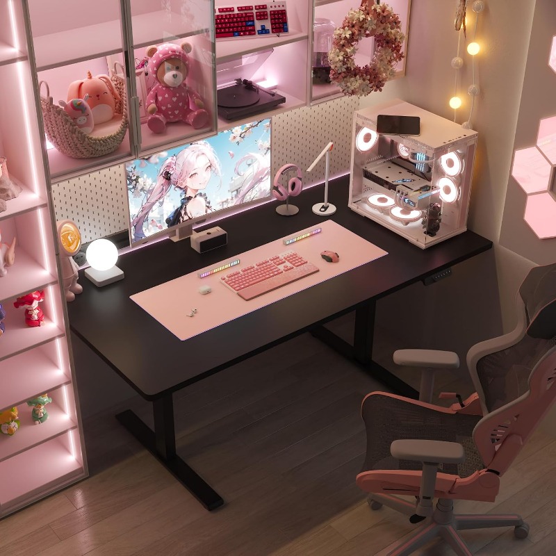 مكتب فليكسيسبوت الكهربائي القا - مراجعة Desk Setup Workspace وسعره