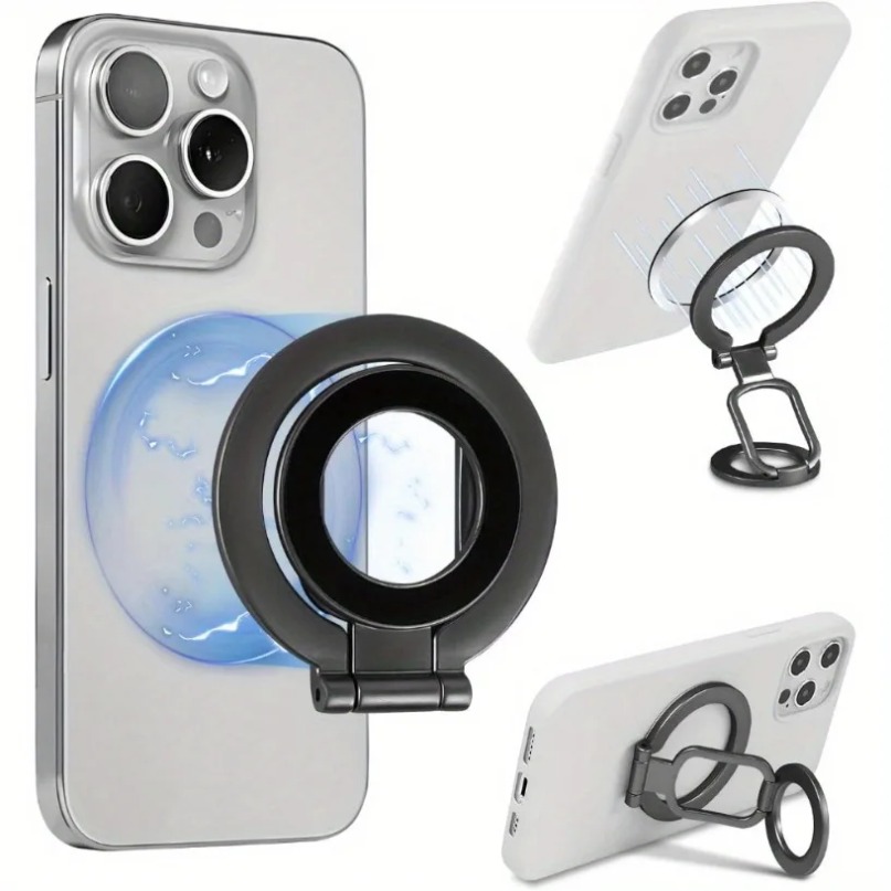 حامل هاتف حلقي قابل للطي مزدوج - مراجعة Dual Phone Holder وسعره