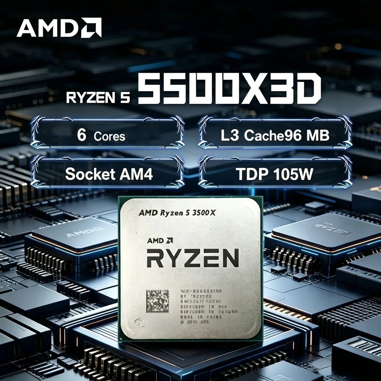 معالج الألعاب AMD Ryzen 5 5500 - مراجعة Amd Cpu Ryzen 5 وسعره