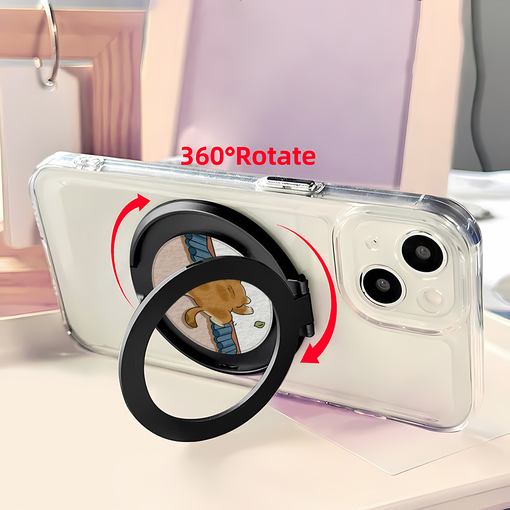 حامل هاتف محمول على شكل قطة كر - مراجعة Dual Phone Holder وسعره