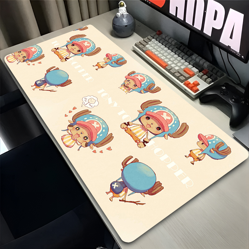 لوحة ماوس شهيرة من ون بيس توني - مراجعة Desk Setup Rug وسعره