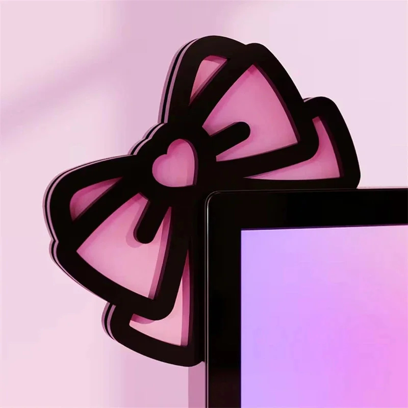 Kawaii الوردي الاكريليك القوس  - مراجعة Gaming Setup Desk وسعره