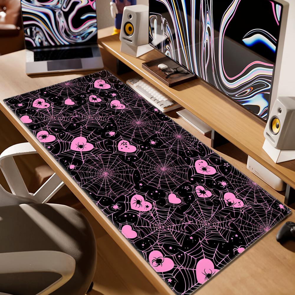 لوحة ماوس مكتبية 90×40 سم بتصم - مراجعة Desk Setup With Laptop وسعره
