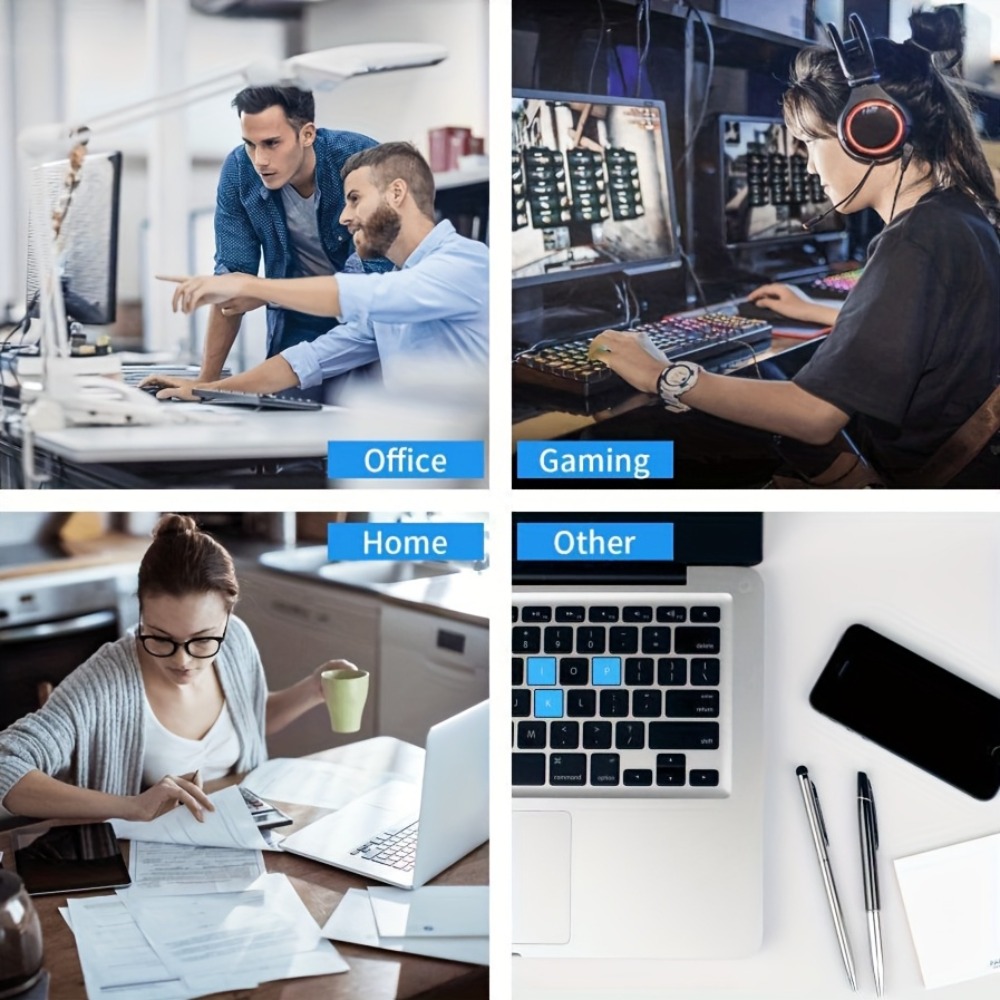 سجادة طاولة بتصميم فراشات ونقو - مراجعة Desk Setup Art وسعره