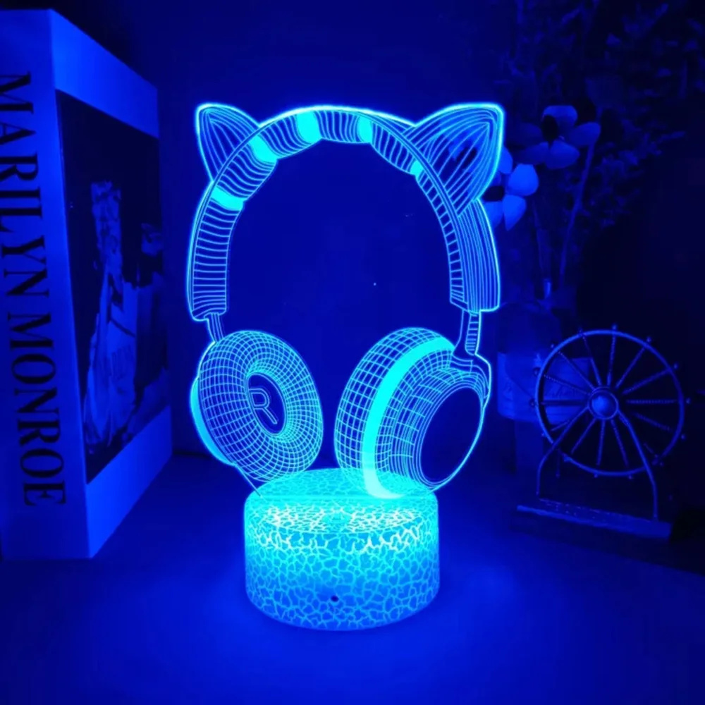 سماعات ثلاثية الأبعاد الوهم ضو - مراجعة Desk Setup Headphones وسعره