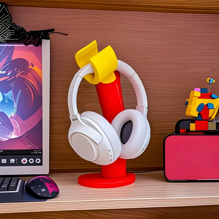 حامل سماعات رأس إبداعي ورف مكت - مراجعة Desk Setup Headphones وسعره