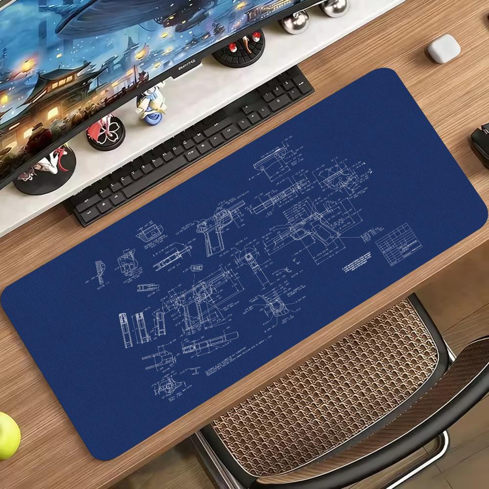 بساط مكتب كبير بتصميم ميكانيكي - مراجعة Desk Setup Workspace وسعره