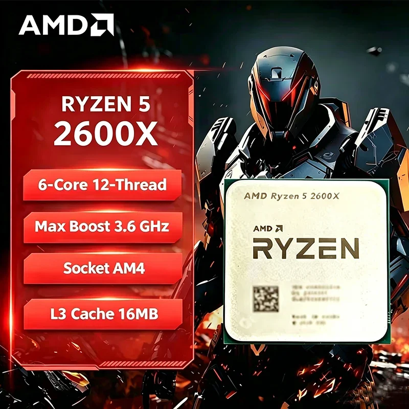 معالج AMD Ryzen 5 R5 2600X، 6  - مراجعة Amd Cpu Ryzen 5 وسعره