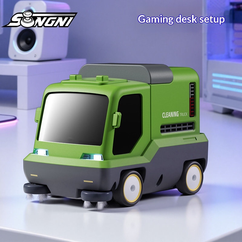 مكنسة كهربائية صغيرة تعمل بالت - مراجعة Desk Setup Clean وسعره
