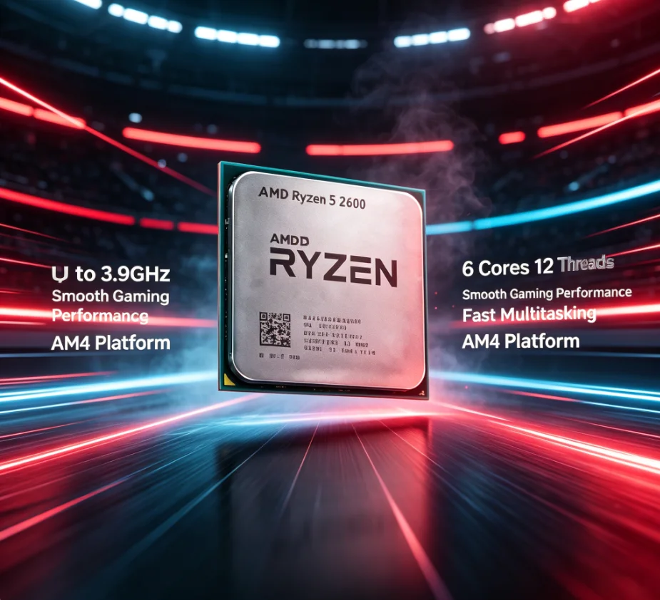 معالج AMD Ryzen5 2600 R5 2600  - مراجعة Amd Cpu Ryzen 5 وسعره