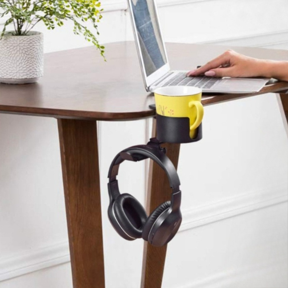360 °   حامل سماعات رأس دوار ل - مراجعة Gaming Setup Desk وسعره